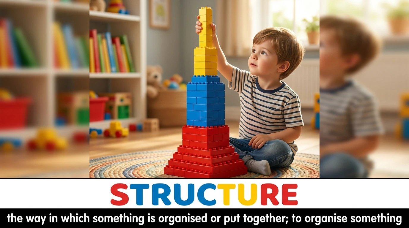 English Illustration for structure